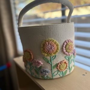 Floral Easter Basket